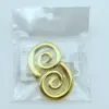 Wholesale Lomi Stylish Oil Pressed Stainless Steel Starfish Earrings Personality Exaggerated Design Vintage Fashion