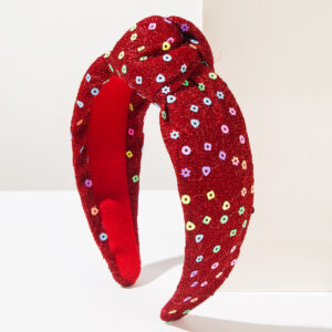 Red sequins