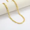 201 Stainless Steel Solid Color PVD Coated Golden Plated Hip-Hop Modern Style Classic Style Gold Sier Bracelets Necklace