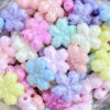 oly-41cc7c2917101c6e1775d16127677aa8 Wholesale Acrylic macaron-colored cherry blossom beaded necklace
