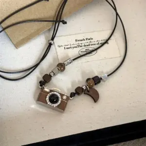 Leather Strap Camera