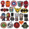 Wholesale Xiaotian Iron Man Embroidery Cloth Sticker Computer Embroidery Zhangzi Label Ironing Patch Cartoon Marvel Embroidery Hulk