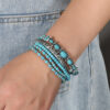 oly-4222fd3c7b94d6db9f9edcb44bb80de4 Wholesale Turquoise bead bracelet