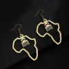 Water Plating 18K Gold Plated Geometric 201 Stainless Steel Fashion Earrings