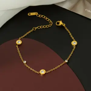 【XKB0175】Roman Bracelet / Gold