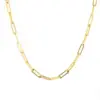 Wholesale Jewelry Basic Simple Style Geometric Titanium Steel Plating Necklace