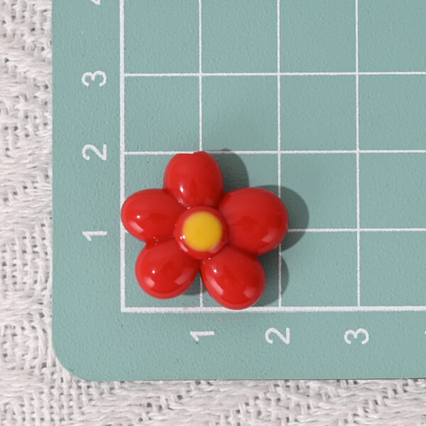 Wholesale Colorful Small Flowers with Holes Beads