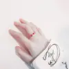 Wholesale Jewelry Casual Cute Lady Cherry Copper Plating Strawberry Jewelry Set