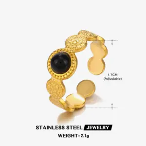 Obsidian Ring / No. 7