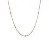 Wholesale Simple Style Geometric Titanium Steel Necklace 1 Piece