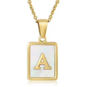 A / 18K Gold Plated