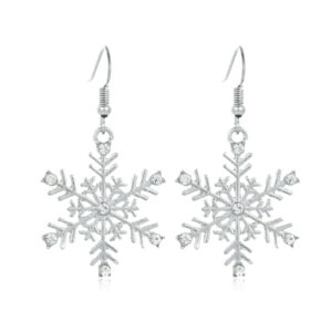 5. ice and snowflake earrings