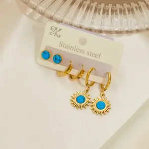 Turquoise SUNFLOWER Suit