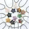 Wholesale Retro Pentagram Natural Stone Jewelry Accessories 1 Piece