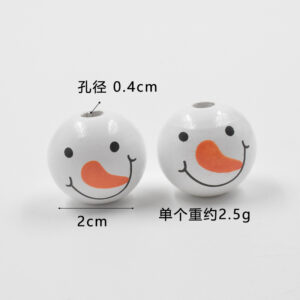 Ys013: 1 smiling snowman head