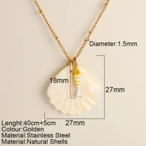 Shell Yellow Small Fish