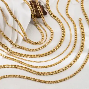Wholesale Jewelry Casual Simple Style Solid Color 304 Stainless Steel Stainless Steel Necklaces