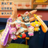 oly-42d2c13161c128c13d82346c24fd55c4 Wholesale Sanrio keychain pvc flexible glue car key chain girl bag doll pendant wholesale silicone small gift