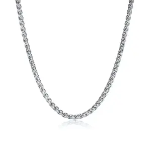 Basket Chain 3mm * 60cm / Steel Color