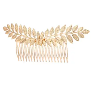 No.9 Gold Leaf Hair Comb