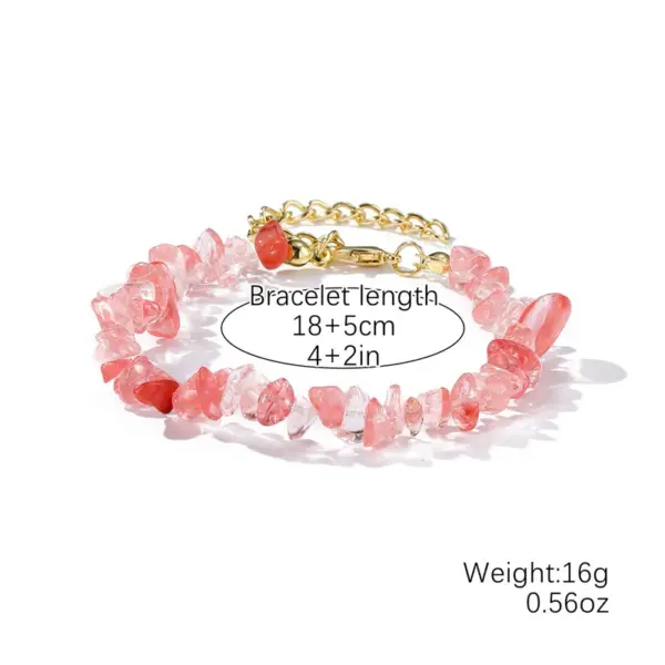 Wholesale Fashion Geometric Natural Stone Bracelets 1 Piece