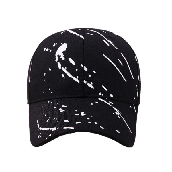 Wholesale Hat Men's and Women's Autumn Baseball Cap Casual Graffiti Korean-style Trendy Printed Cap Sun Hat Outdoor Sun Hat