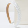 oly-43090aa6ca3b7241cedf038520c3ce69 Wholesale Homing Korean Style Woven Crystal Beaded Hair Hoop Small Thin Edge All-match Face Washing Hair Card High-grade Hair Aessories