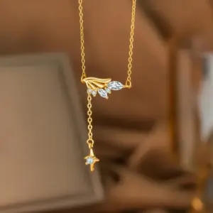 【9234】Wing Tassel Necklace【9234】