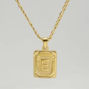 Gold E (Including Chain)