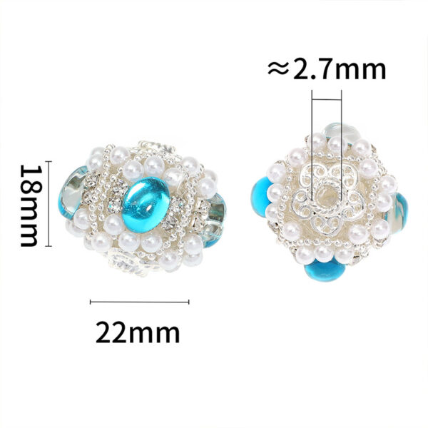 oly-43369ea225667fe1e82a234ed972b0de Wholesale Heavy Industry Western Regions Princess Pearl Beaded DIY Phone Chain Keychain