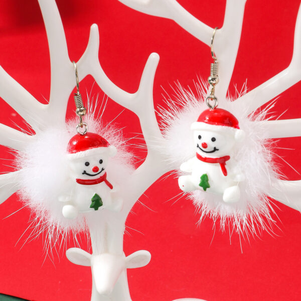 Wholesale Christmas Series Cute Cartoon Earrings
