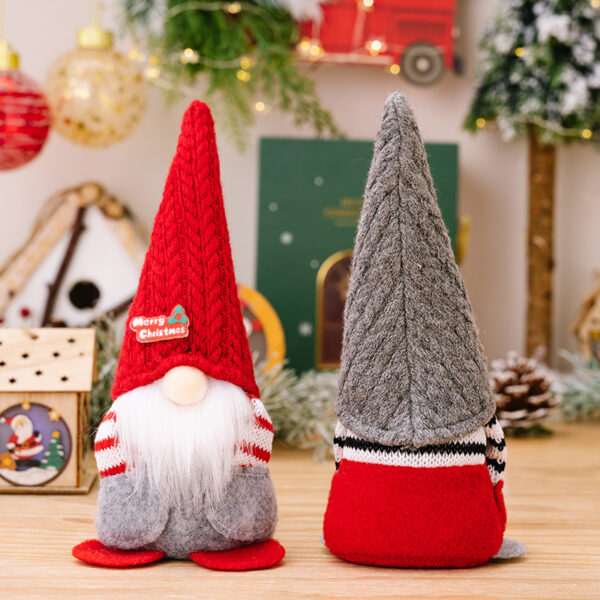 Wholesale Christmas Pointed Hat Doll Decoration