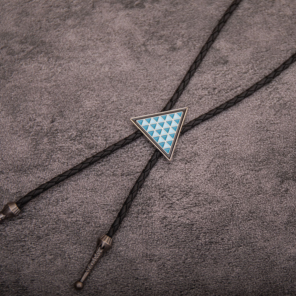 Wholesale Personality Pattern Alloy Aessories lo Tie Collar Necklace