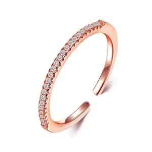 Single Row Ring (Rose Gold)