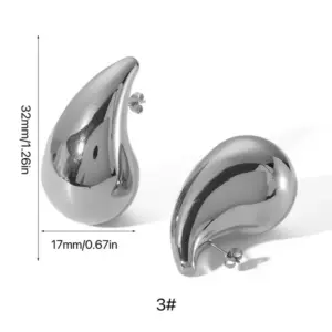 Silver / One Size / 3#