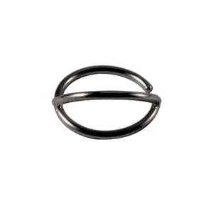 Black Double Layers Arc / Rod Thickness * Inner Diameter 0.8x8mm