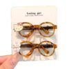 Wholesale Cartoon Cute Small Glasses Frame Hairpin Card Doll Accessory Children's Hairpin