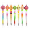 Wholesale Donut Series Beaded DIY Accessories Pen Decoration Pvc Bead