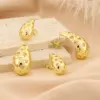 1 Pair Simple Style Water oplets Plating Inlay Copper Rhinestones Gold Plated Ear Studs