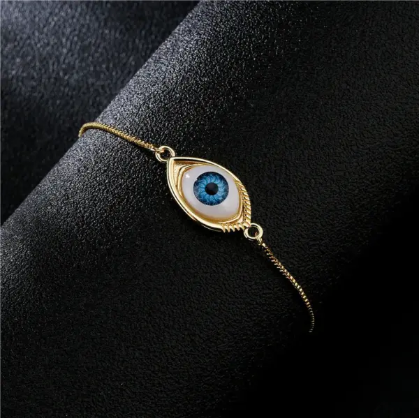 Wholesale Aogu Cross-border Supply Ins Wind Net Red Same Style Pull Adjustable Bracelet Devil Eye Element Ornament For Women