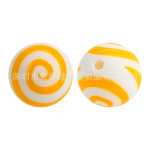 2 Yellow Whirlwind Water Transfer Printing