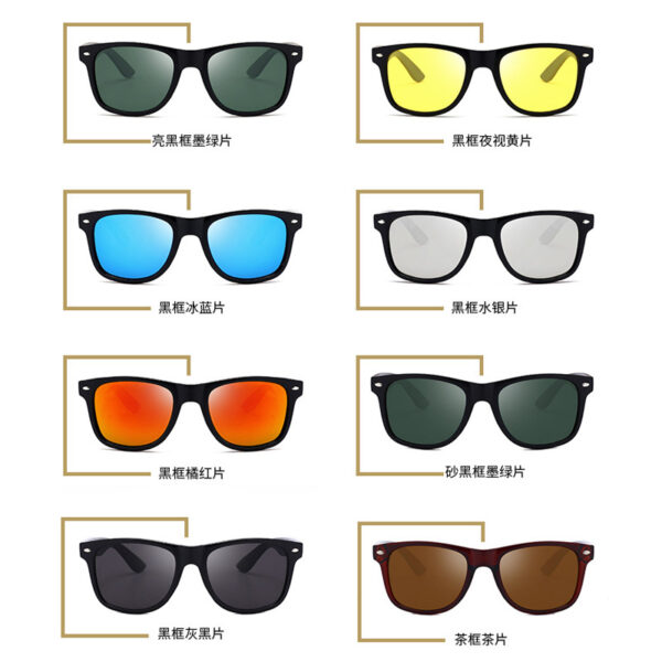 Wholesale European and American Classic Sunglasses Polarized Fashion Sunglasses Men's Classic Black Frame Retro Export Glasses Frame Wholesale Rb2140