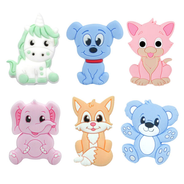 Wholesale 20pcs/packDIY Silicone Teether Beads for Babies and Toddlers