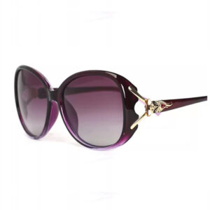 (Fox head) gradually purple frame double purple