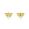 1 Pair Elegant Simple Style Animal Heart Shape Plating Inlay Copper Pearl 18k Gold Plated Drop Earrings Ear Cuffs Ear Studs