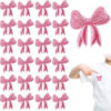 Wholesale Handmade Decorative Embroidered Cloth Sticker Bow Patch