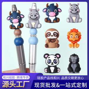 Wholesale Cute Cow and Lion Beads