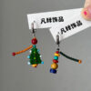oly-43f56fb358624d99d0bd182a9f9849d8 Wholesale Retro colored asymmetrical earrings