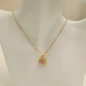 Purple Necklace