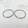 Wholesale Elegant Round Stainless Steel Freshwater Pearl Plating Gold Plated Bracelets